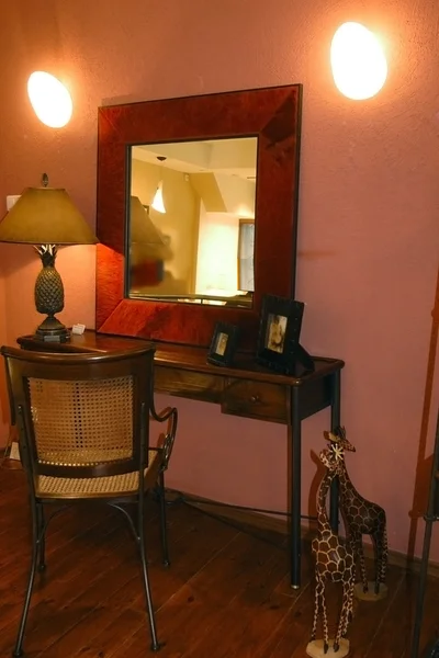 Vanity table for a woman