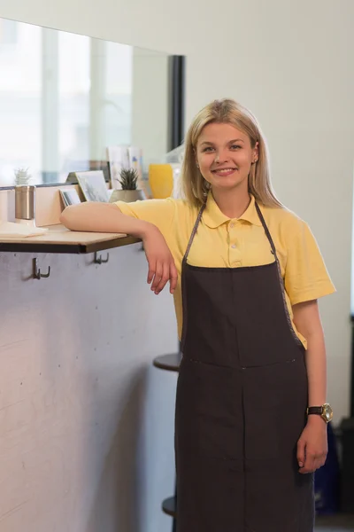 Picture of cook woman from restaurant or cafe