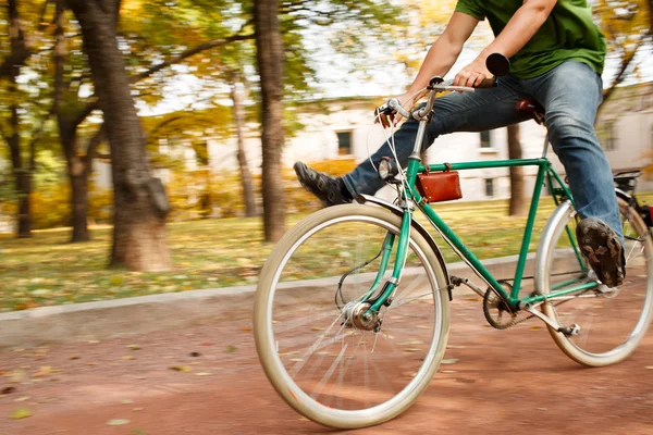 Man on bike