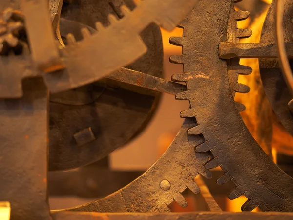 Grunge gear, cog wheels background. Concept of industrial, science, clockwork, technology.