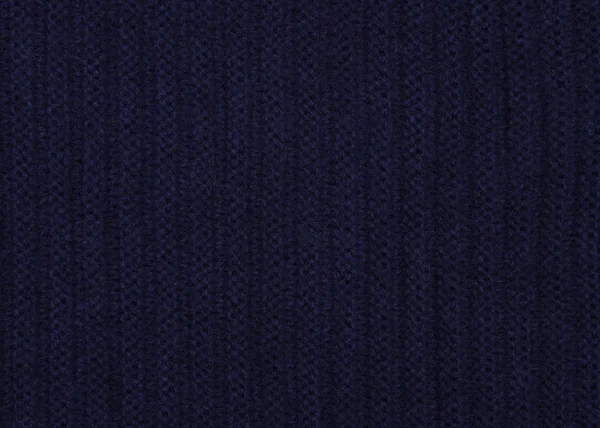 Blue knitted fabric