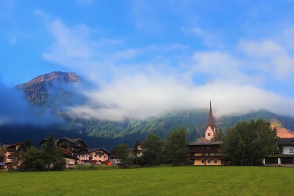 Charming mountain alpine meadows