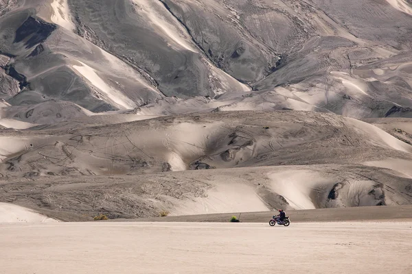 Sand dunes inside Mount Bromo
