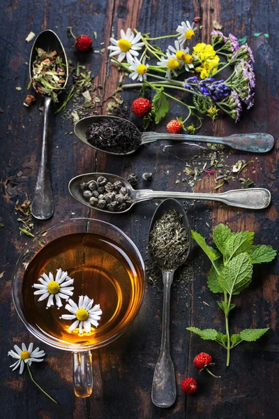 Black, green and herbal tea