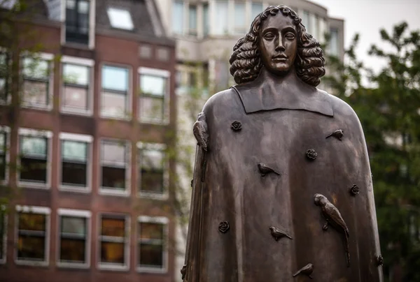 City sculpture from bronze of Spinoza