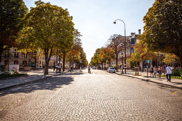 City summer streets in Paris