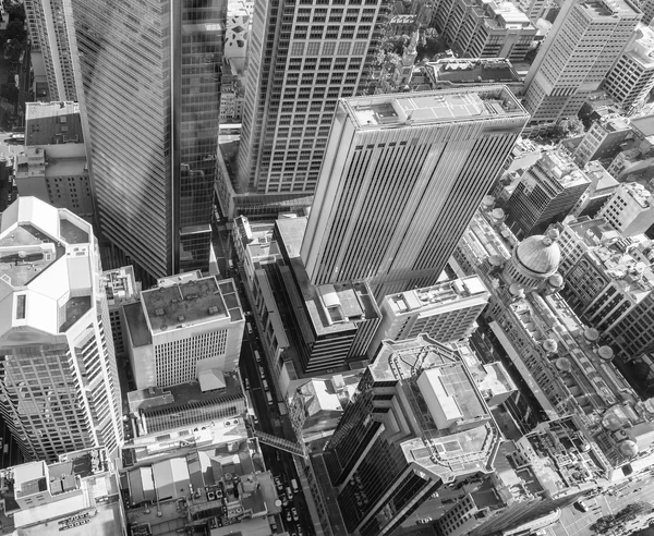 Aerial view of Sydney skyline, Australia