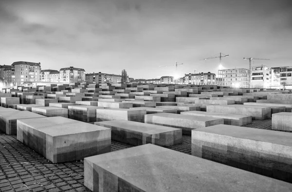 BERLIN, GERMANY - OCT 17, 2013: View of Jewish Holocaust Memoria