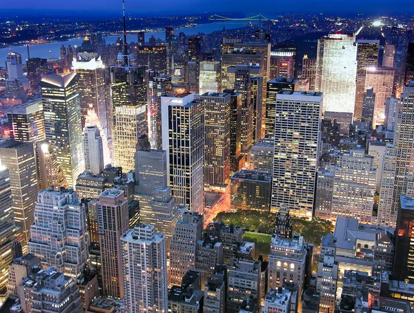 Night View of New York City