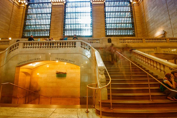 Commuters and tourists in the grand central station