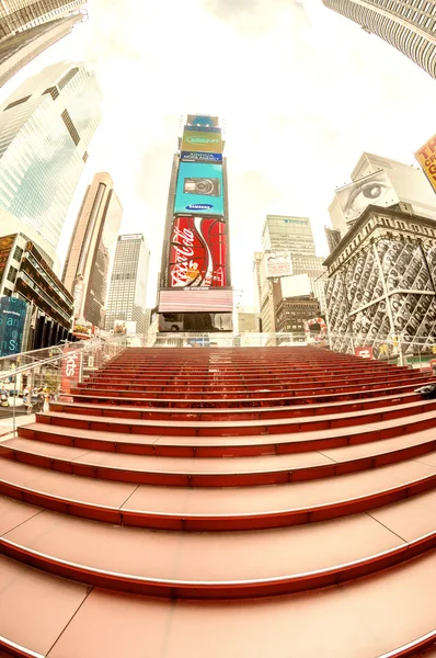 NEW YORK CITY - MAY 22, 2013: Times Square on a spring day. Appr