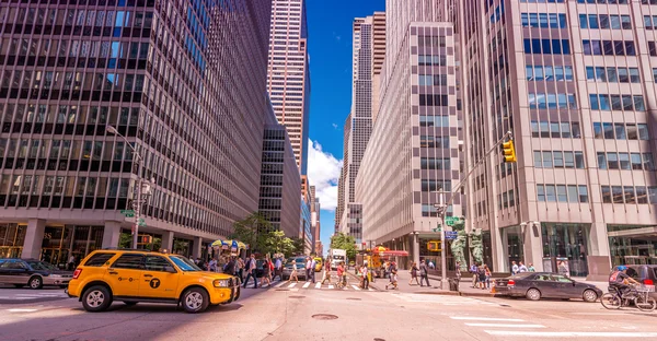 NEW YORK CITY - MAY 22, 2013: Times Square on a spring day. Appr