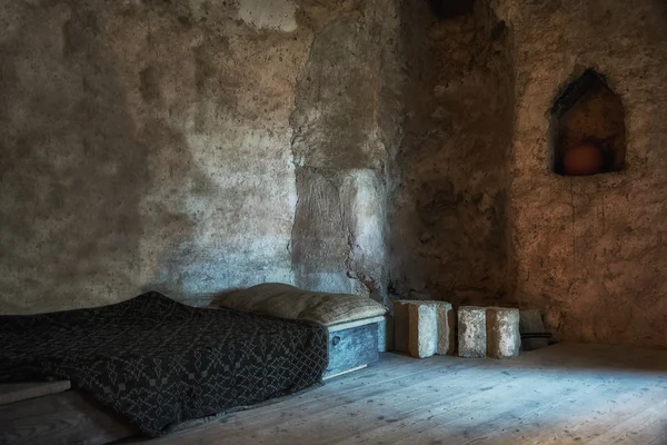 Old bed in castle