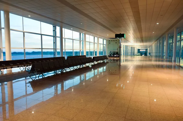 Interior of Barcelona airport