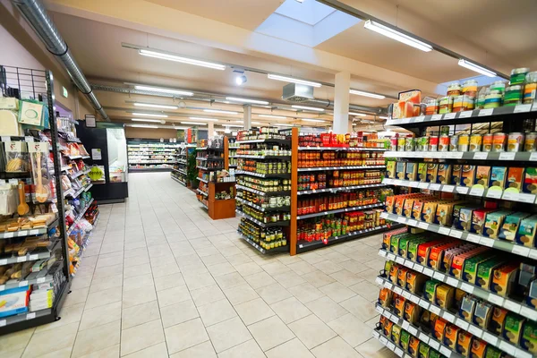 Interior of supermarket in Bonn