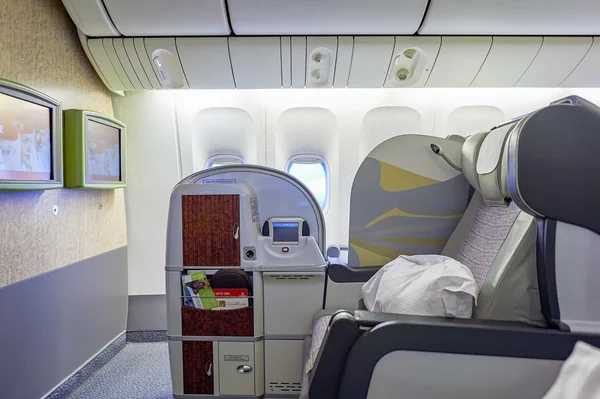 Inside  of Emirates Boeing-777