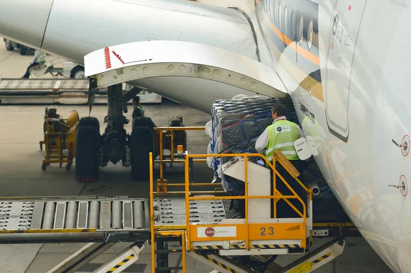 The Airbus A380 of Singapore Airlines