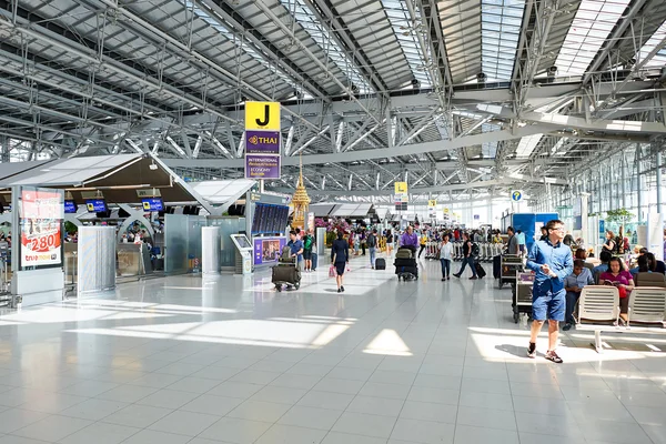 Inside of Suvarnabhumi Airport