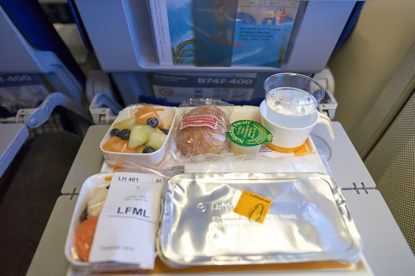 Meal  in Lufthansa Boeing 747-400