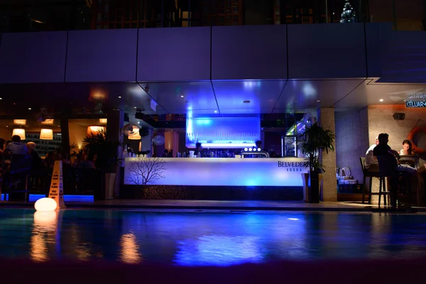 Sky bar of hotel in Kuala Lumpur