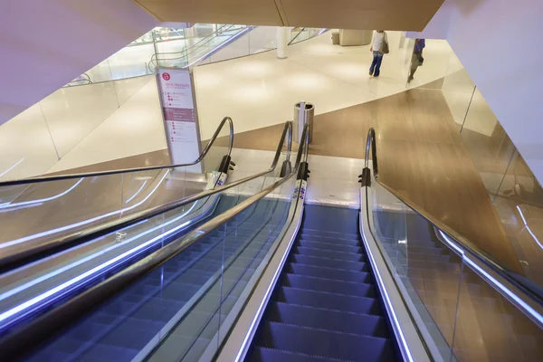 Escalator in  shopping center