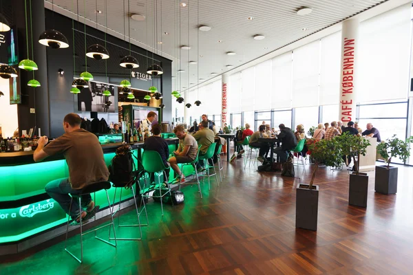 Cafe in Copenhagen Airport