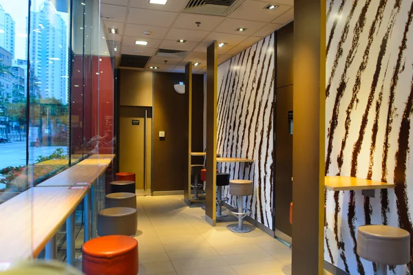 McDonald\'s restaurant interior