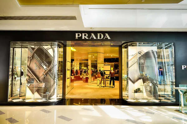 Italian Prada boutique.