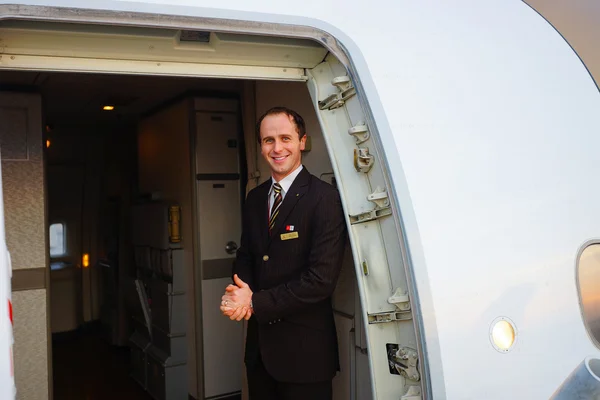 Emirates crew member