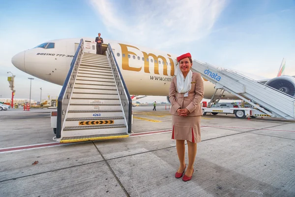 Emirates crew member