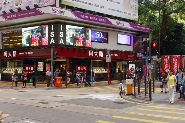 People on Hong Kong streets