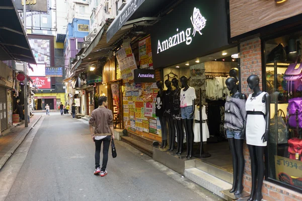 People on Hong Kong streets