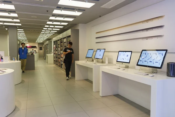 Electronics shop interior