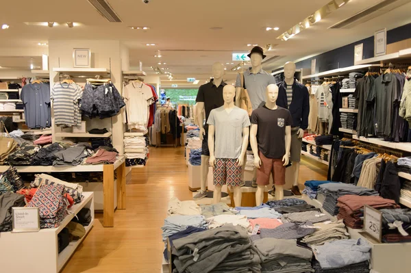 Hong Kong shopping mall interior