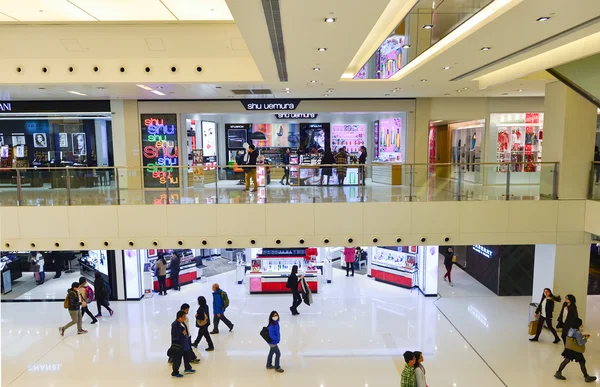 Hong Kong shopping center interior