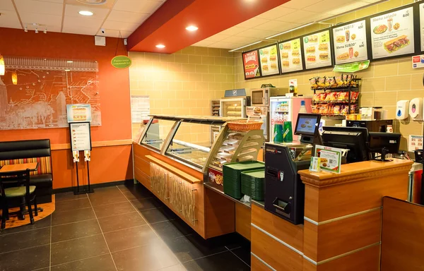 Subway fast food restaurant