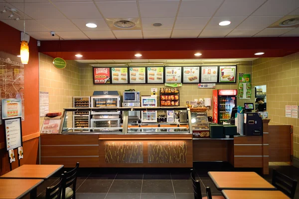 Subway fast food restaurant