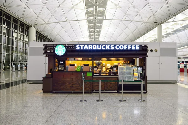 Starbucks cafe in Airport