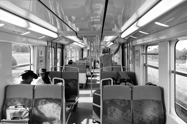 Paris train interior