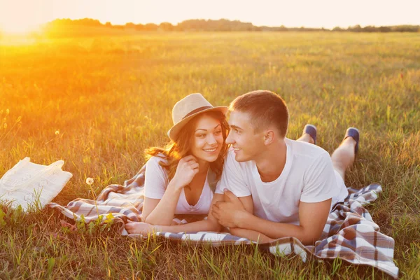 Young couple outdoor