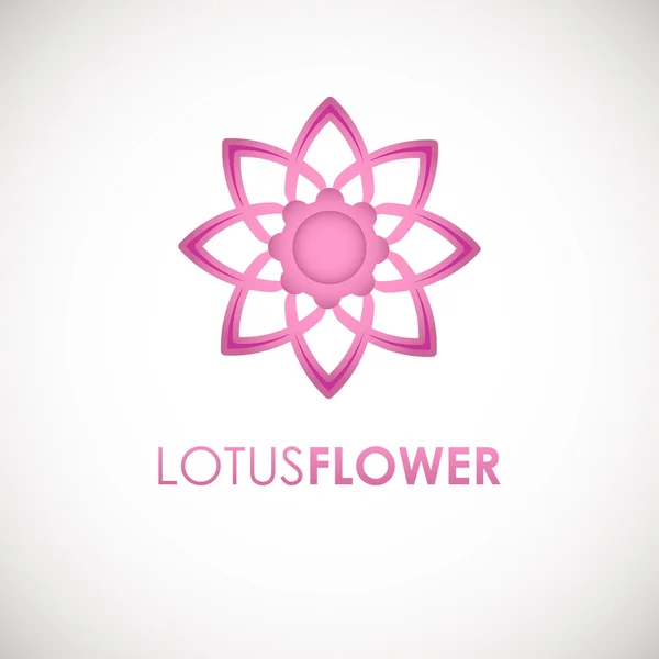 Lotus Logotype icon. Lotus flower logo for Beauty salon, health clinic, yoga studio, massage studio.
