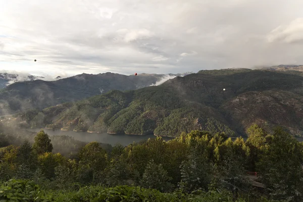 Low cloud along the valley