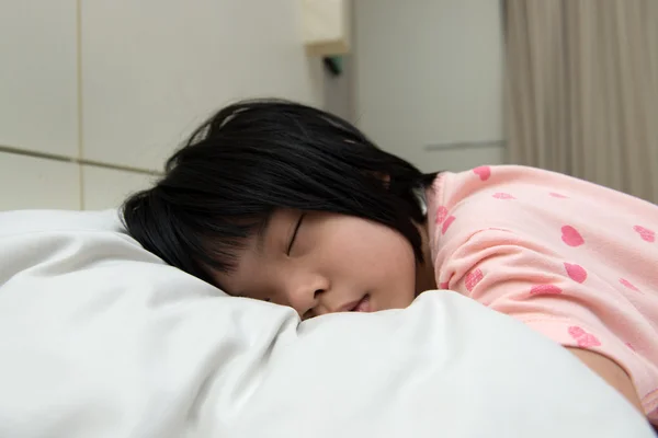 Asian girls sleeping