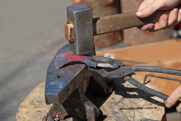 Process of forging iron