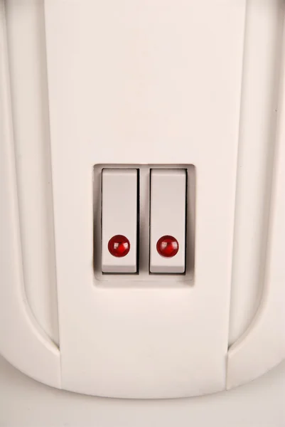 Toggle switch with red LED