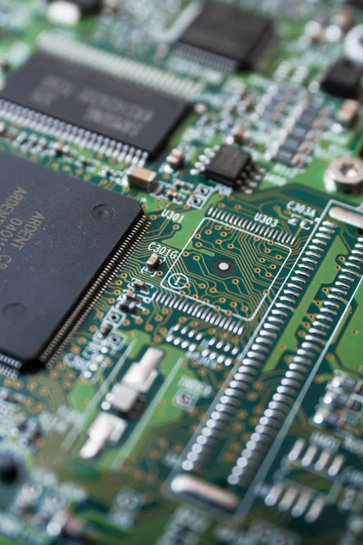 Printed Circuit Board with Electrical Components