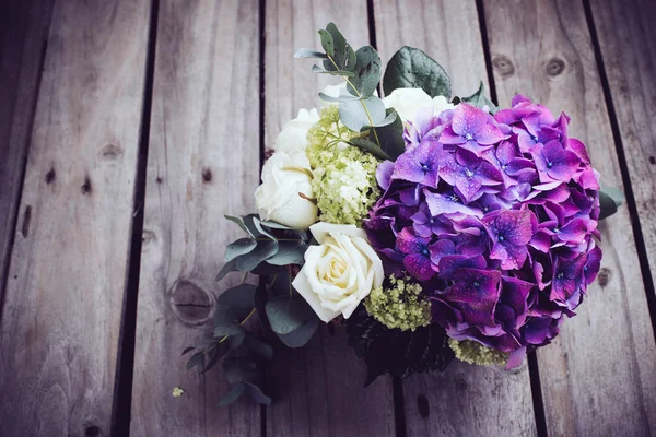 Big bouquet of fresh flowers