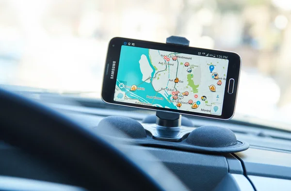 GPS app Waze.