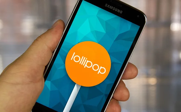 Android lollipop OS logo