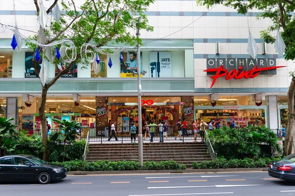 Orchard Point Mall in important commercial area in central Singa